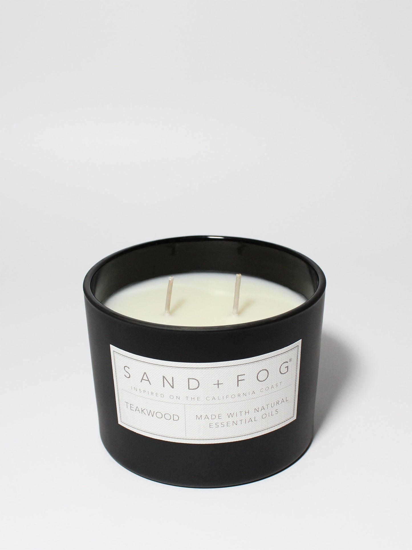 Teakwood 12oz scented candle