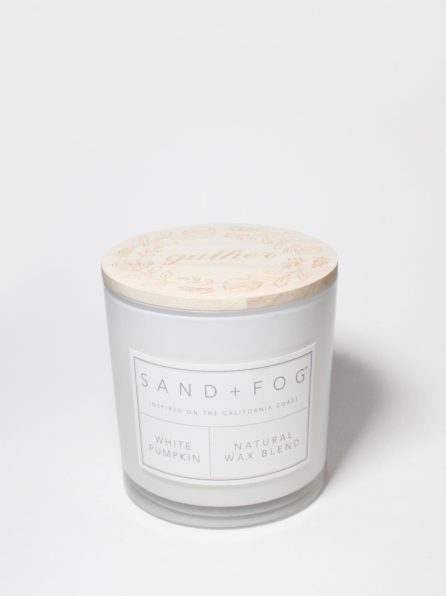 White Pumpkin 21 oz scented candle