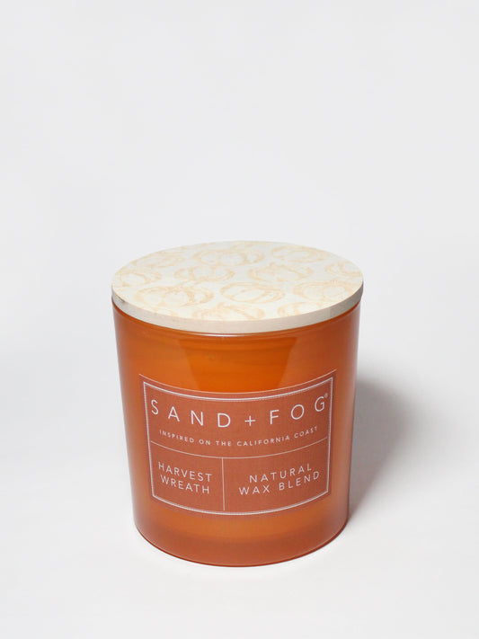 Harvest Wreath 21 oz scented candle
