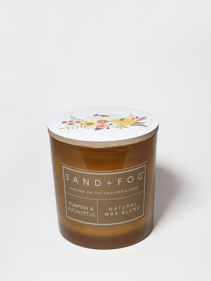 Pumpkin & Eucalyptus 21 oz scented candle
