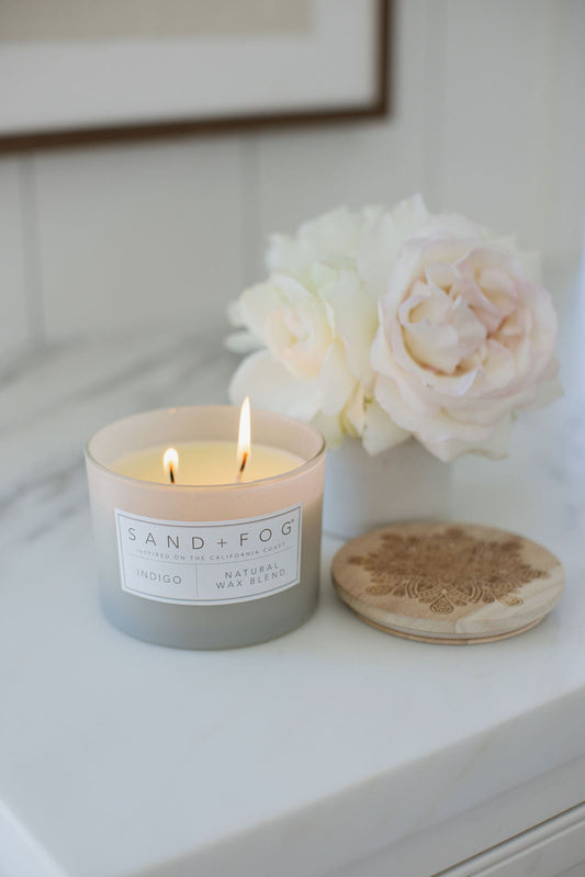 Indigo 12 oz scented candle