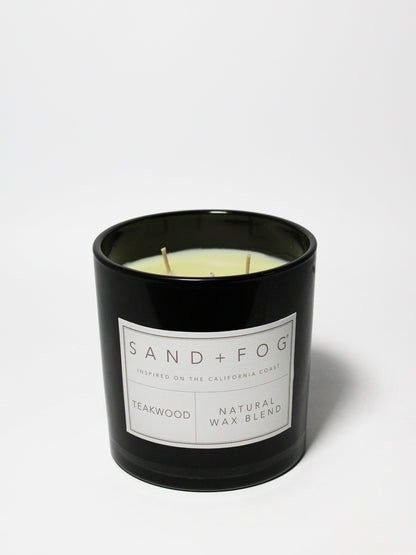 Teakwood 21 oz scented candle