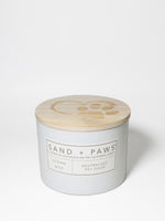 Sand + Paws Ocean Mist 12 oz scented candle
