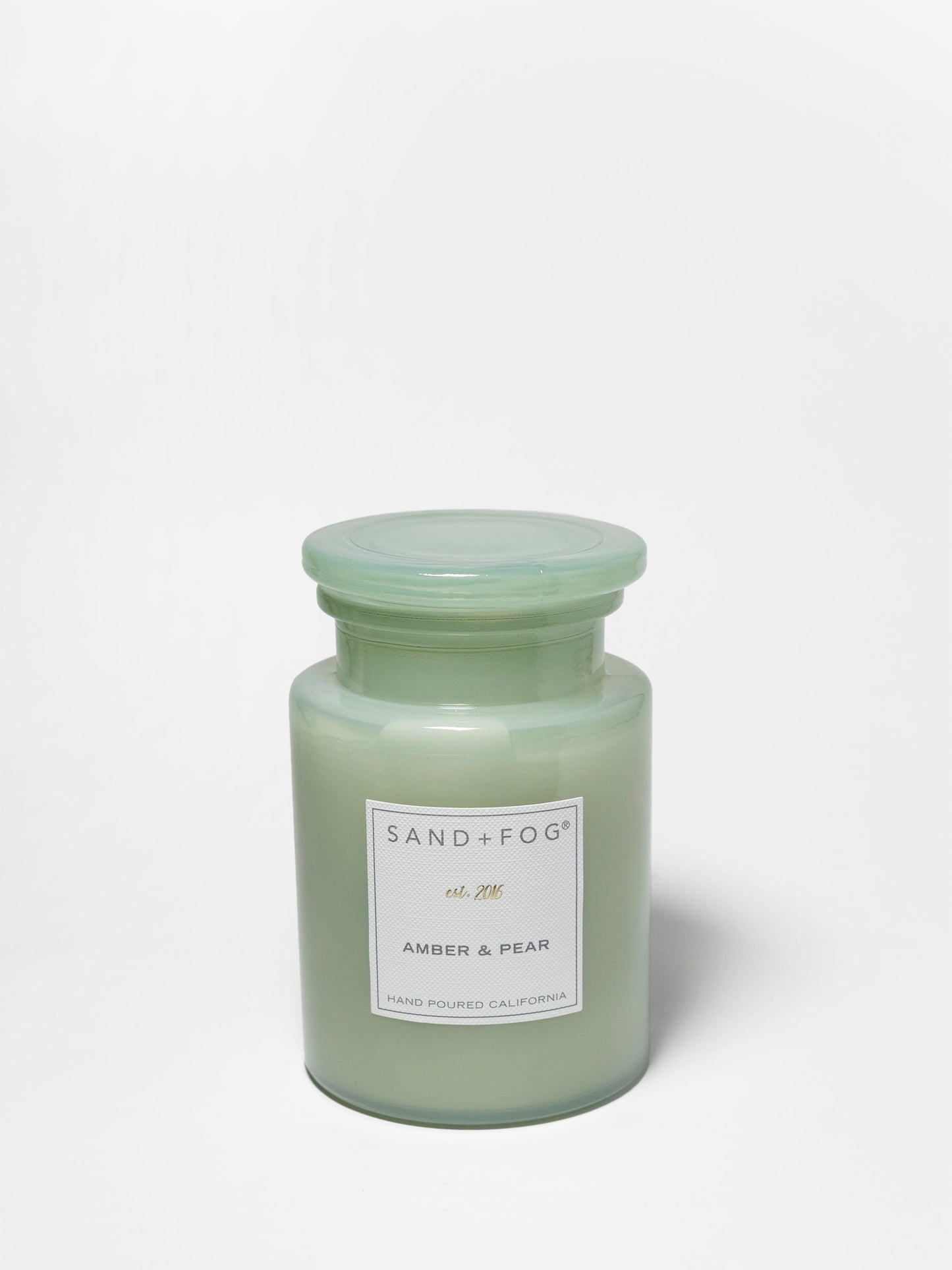 Amber & Pear 12 oz scented candle