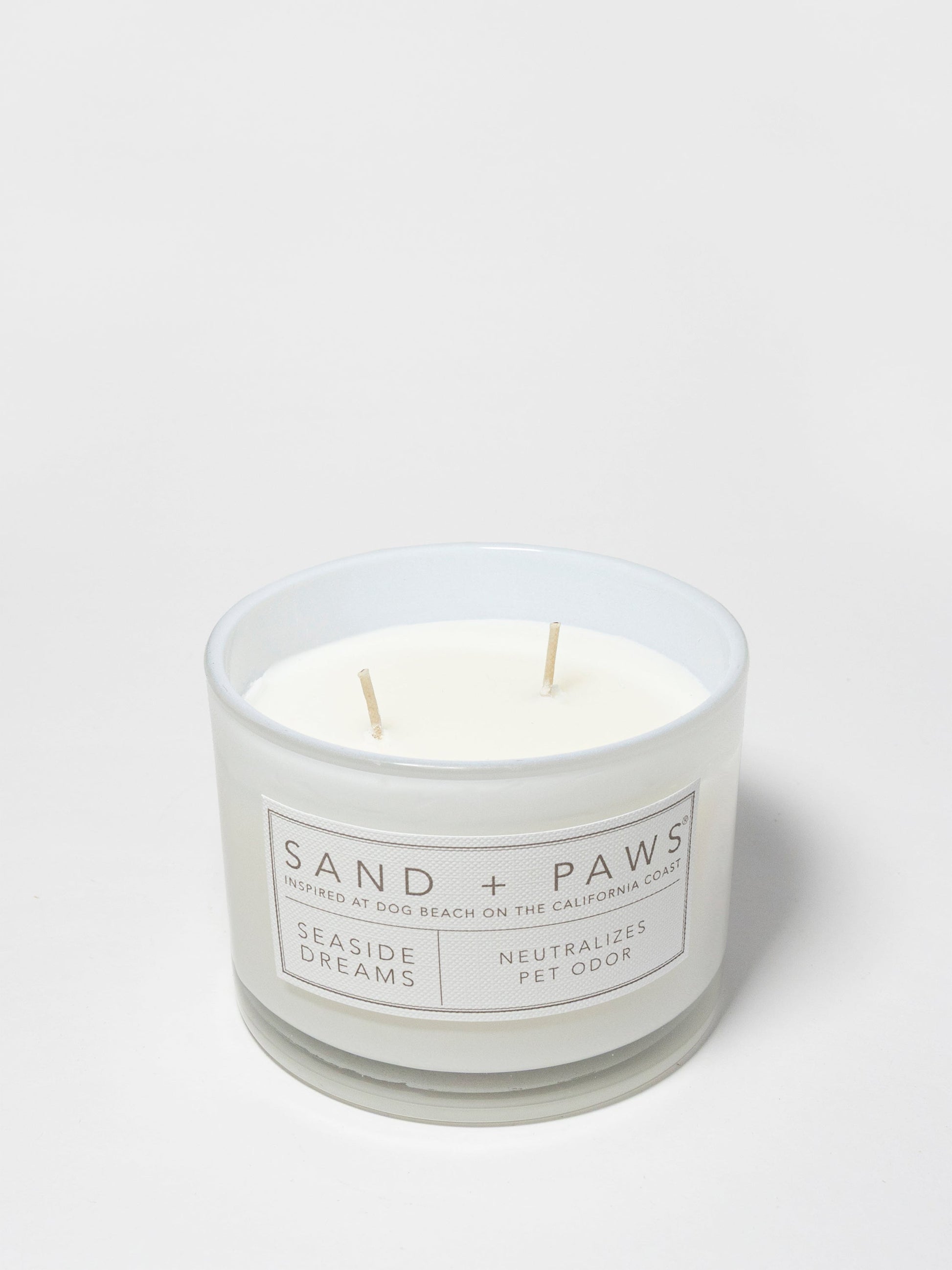 Sand + Paws Seaside Dreams 12 oz scented candle